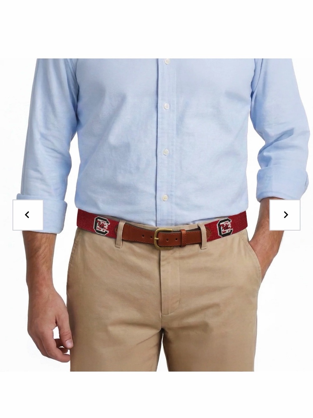 smathers and branson south carolina gamecocks belt SIZE 38